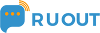 R U Out Logo